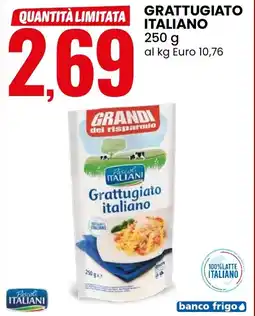 Eurospin Grattugiato italiano Pascoli ITALIANI offerta