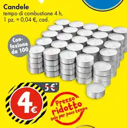 Tedi Candele offerta
