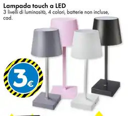 Tedi Lampada touch a LED offerta
