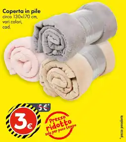 Tedi Coperta in pile offerta