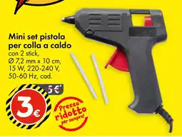 Tedi Mini set pistola per colla a caldo offerta