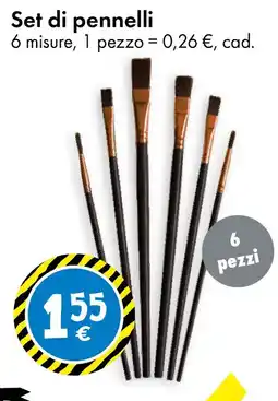 Tedi Set di pennelli offerta