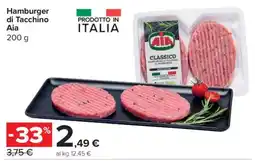 Carrefour Hamburger di tacchino Aia offerta
