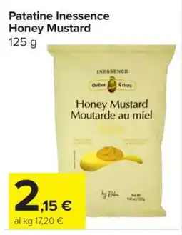 Carrefour Patatine Inessence Honey Mustard offerta