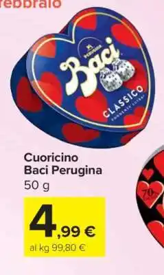Carrefour CUORICINO BACI PERUGINA offerta