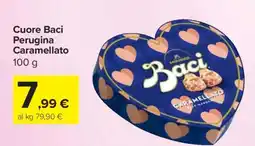 Carrefour Cuore Baci Perugina Caramellato offerta