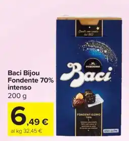 Carrefour Baci Bijou Fondente 70% intenso offerta
