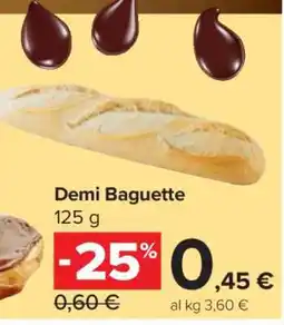 Carrefour DEMI BAGUETTE offerta