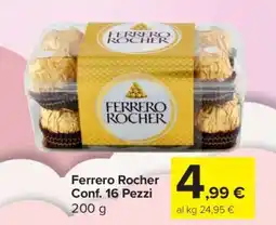 Carrefour Ferrero Rocher Conf. 16 Pezzi offerta