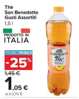 Carrefour Thè San Benedetto Gusti Assortiti offerta