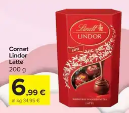 Carrefour Cornet Lindor Latte offerta