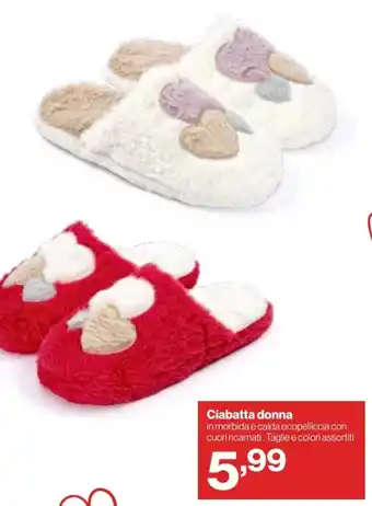 In'S Mercato Ciabatta donna offerta