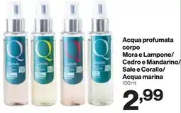 In'S Mercato Acqua profumata corpo Mora e Lampone/ Cedro e Mandarino/ Sale e Corallo/ Acqua marina offerta