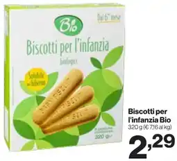 In'S Mercato Biscotti per l'infanzia Bio offerta