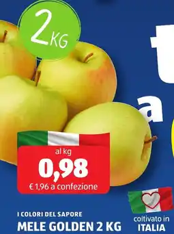 ALDI I colori del sapore mele golden offerta