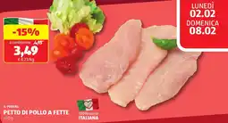 ALDI Il podere petto di pollo a fette offerta
