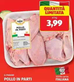ALDI Il podere pollo in parti offerta