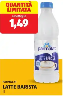 ALDI Parmalat latte barista offerta