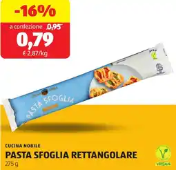 ALDI Cucina nobile pasta sfoglia rettangolare offerta