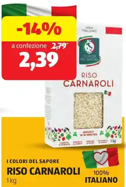 ALDI I colori del sapore riso carnaroli offerta