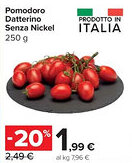 Carrefour Express Pomodoro Datterino Senza Nickel offerta