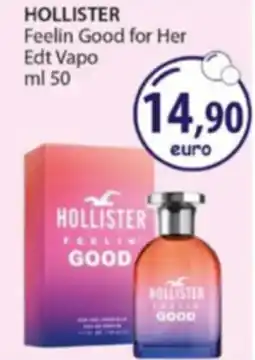 Acqua & Sapone HOLLISTER Feelin Good for Her Edt Vapo offerta