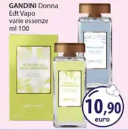 Acqua & Sapone GANDINI Donna Edt Vapo varie essenze offerta