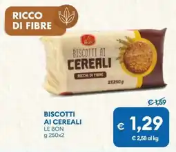 MD Discount Biscotti ai cereali LE BON offerta