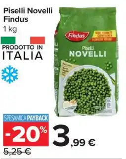 Carrefour Express Piselli Novelli Findus offerta