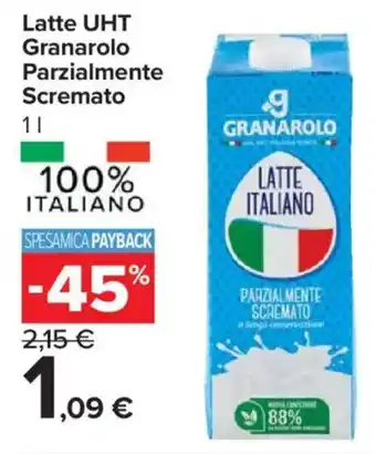 Carrefour Express Latte UHT Granarolo Parzialmente Scremato offerta