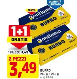 DPiù BURRO offerta