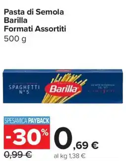Carrefour Express Pasta di Semola Barilla offerta