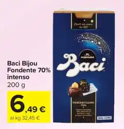 Carrefour Express Baci Bijou Fondente 70% intenso offerta