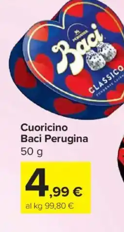 Carrefour Express Cuoricino Baci Perugina offerta