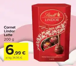 Carrefour Express Cornet Lindor Latte offerta