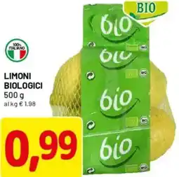 DPiù Limoni biologici offerta
