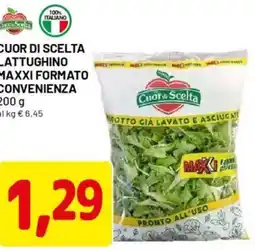 DPiù Cuor di scelta lattughino maxxi formato convenienza offerta