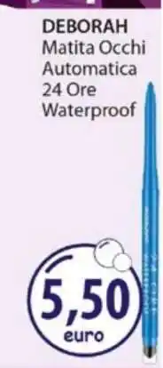Acqua & Sapone DEBORAH Matita Occhi Automatica 24 Ore Waterproof offerta