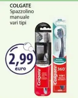 Acqua & Sapone COLGATE Spazzolino manuale vari tipi offerta