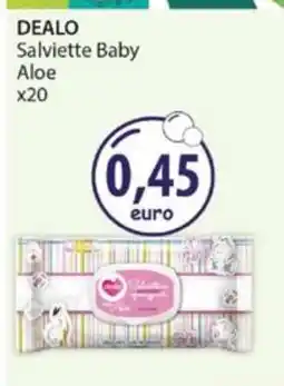 Acqua & Sapone DEALO Salviette Baby Aloe x20 offerta