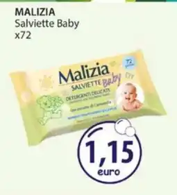 Acqua & Sapone MALIZIA Salviette Baby x72 offerta