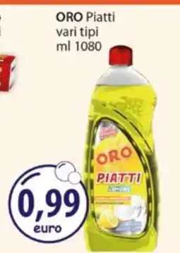 Acqua & Sapone ORO Piatti offerta