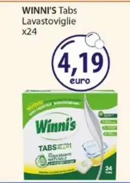 Acqua & Sapone WINNI'S Tabs Lavastoviglie x24 offerta