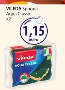 Acqua & Sapone VILEDA Spugna Aqua Classic x2 offerta