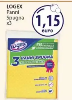 Acqua & Sapone LOGEX Panni Spugna x3 offerta