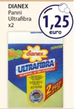 Acqua & Sapone DIANEX Panni Ultrafibra x2 offerta