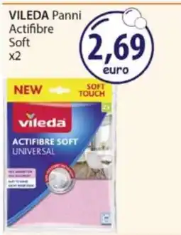 Acqua & Sapone VILEDA Panni Actifibre Soft x2 offerta