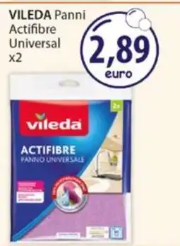 Acqua & Sapone VILEDA Panni Actifibre Universal x2 offerta