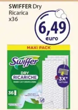 Acqua & Sapone SWIFFER Dry Ricarica x36 offerta