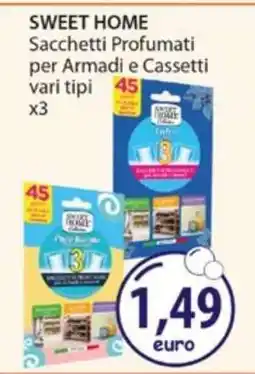 Acqua & Sapone SWEET HOME Sacchetti Profumati offerta